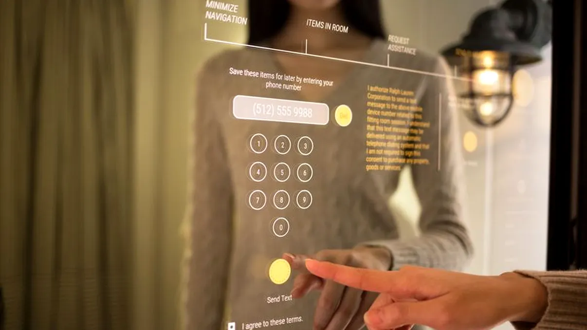 Oak Mirror: cabina de probă a viitorului e interactivă