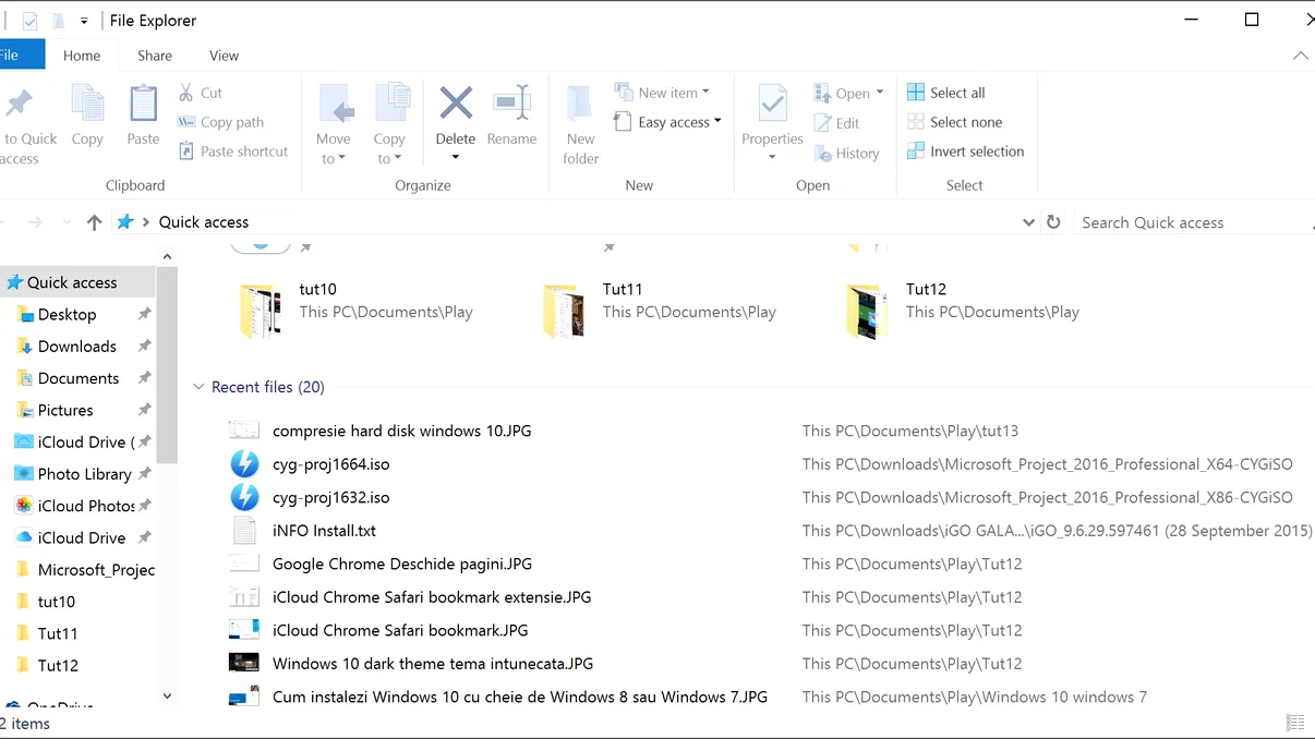 Cum ștergi fișierele recente din Windows 10