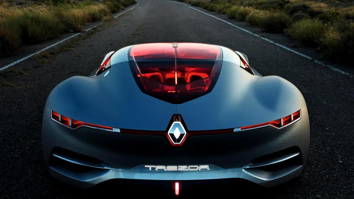 Renault Trezor este una dintre cele mai elegante mașini prezentate la Salonul Auto de la Paris
