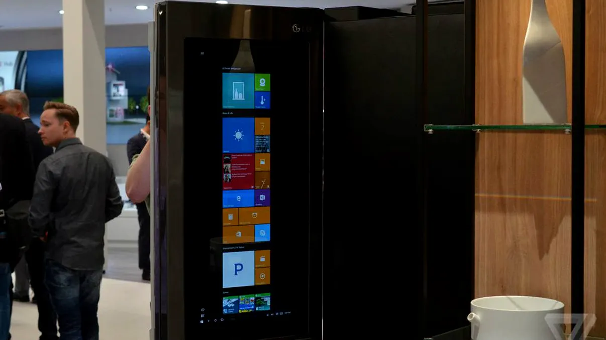 IFA 2016: LG pune Windows 10 într-un frigider