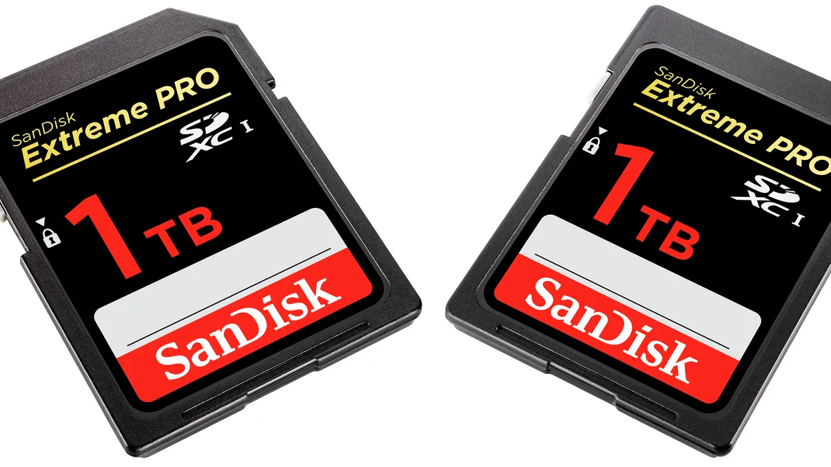 SanDisk a creat primul card de memorie SD de 1TB