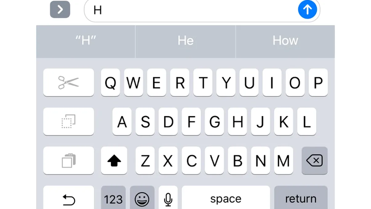 O tastatură secretă a fost descoperită în iOS