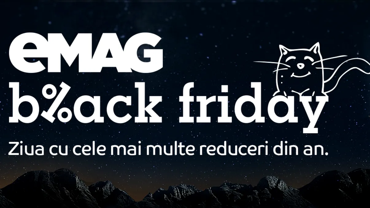 Catalogul eMAG Black Friday: cele mai bune reduceri