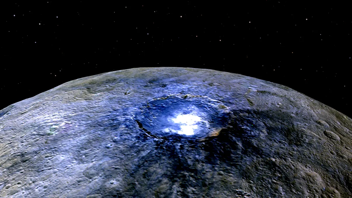 Ce secrete ascund craterele planetei Ceres