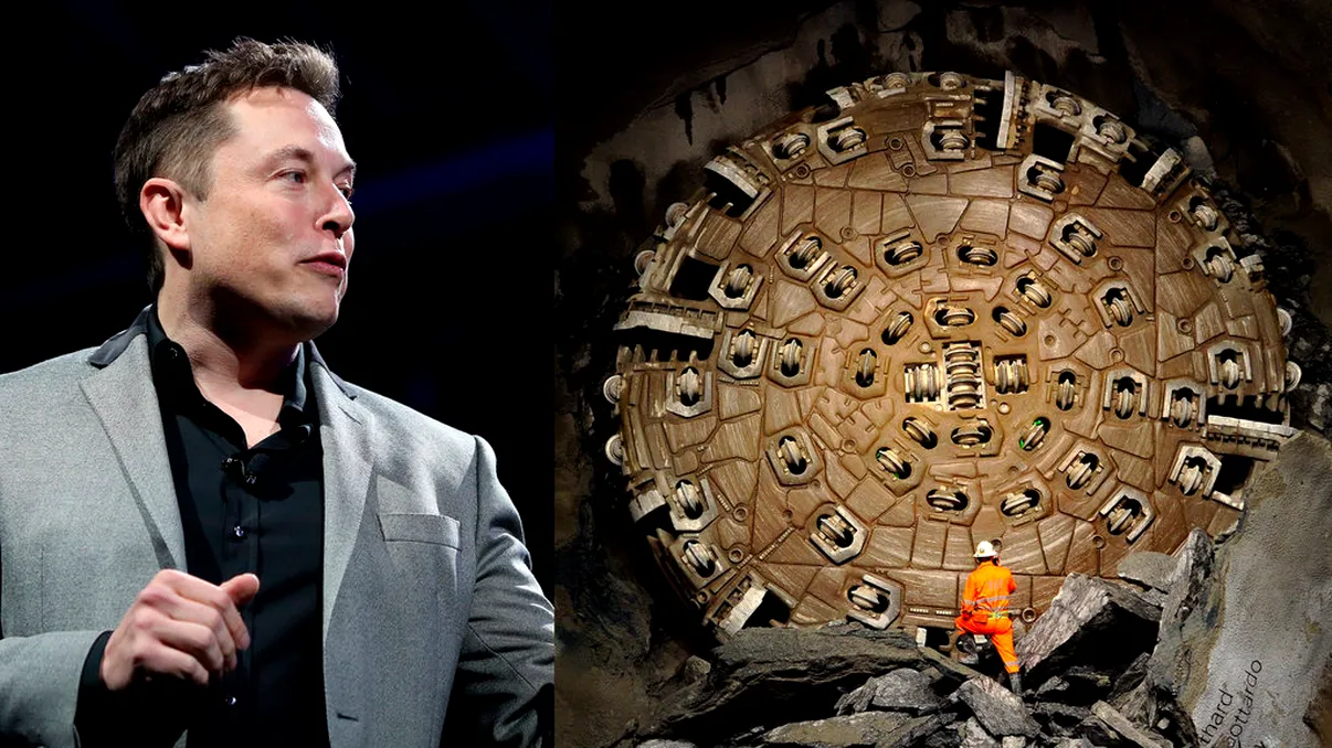 Elon Musk are planuri mari cu tuneluri pe sub America
