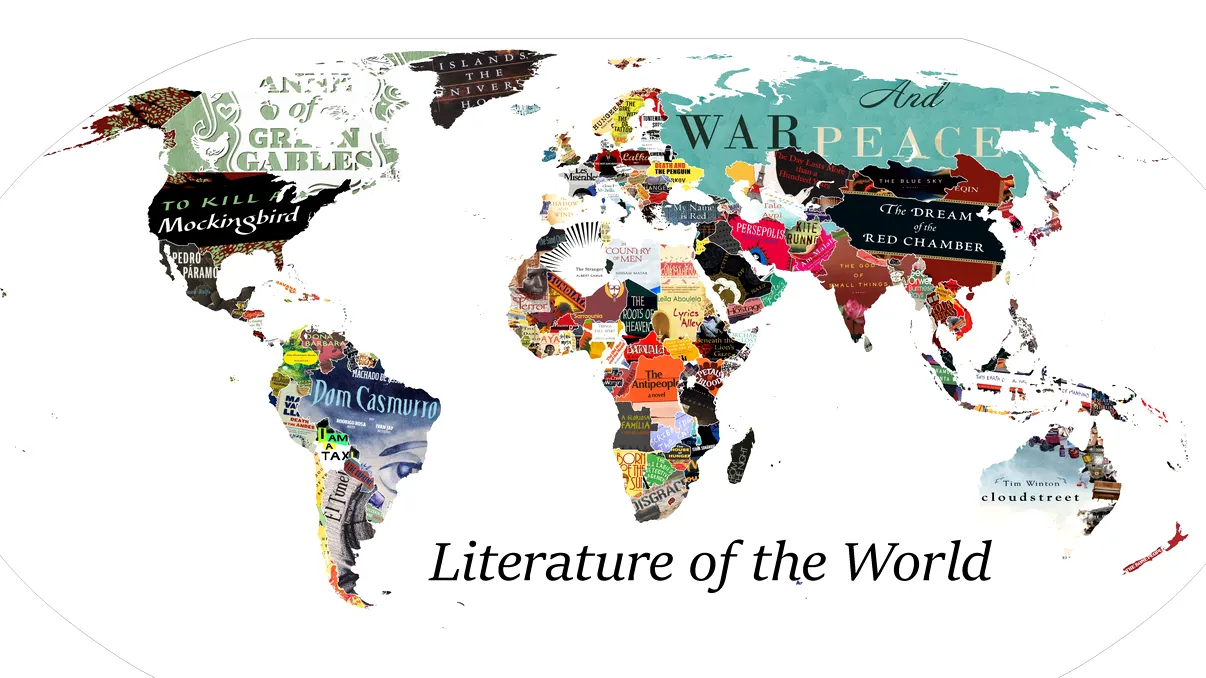 Harta globală a celor mai populare opere literare provoacă dezbateri
