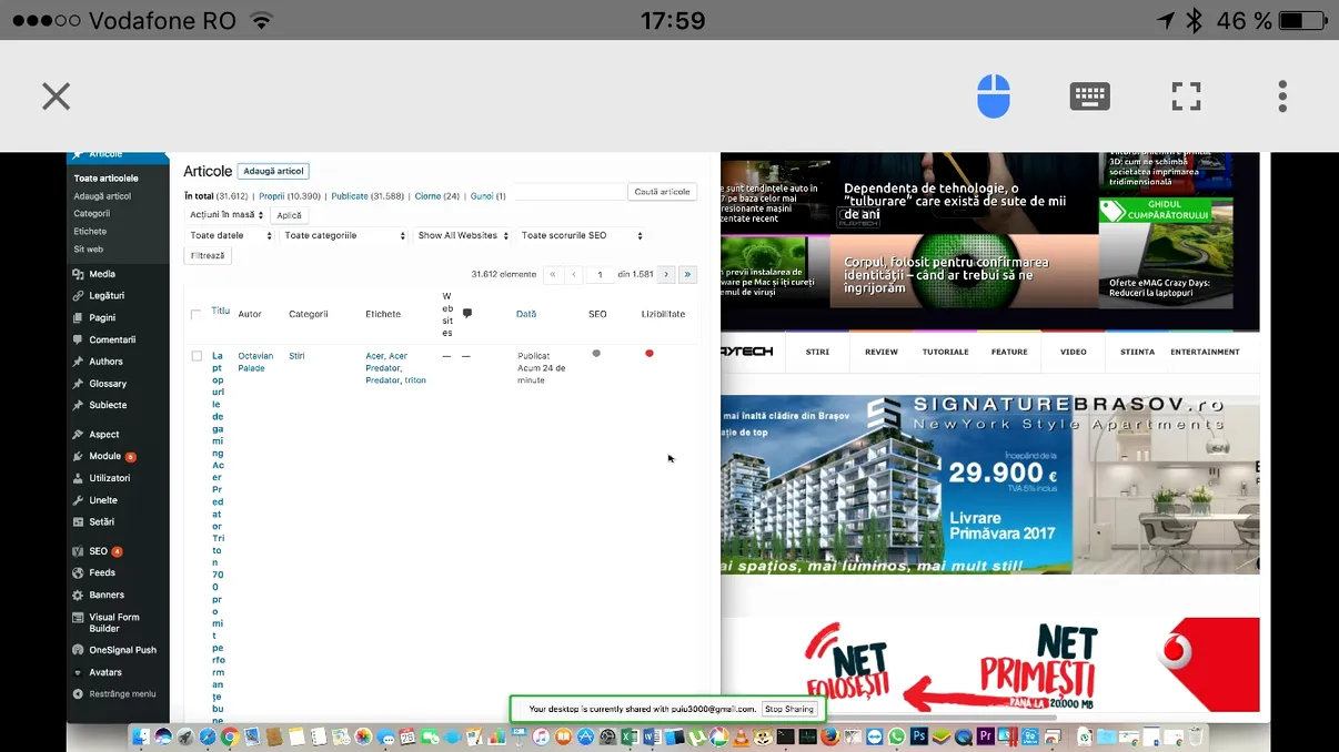 Remote desktop: Cum îți accesezi computerul de acasă de pe telefonul cu iOS sau Android