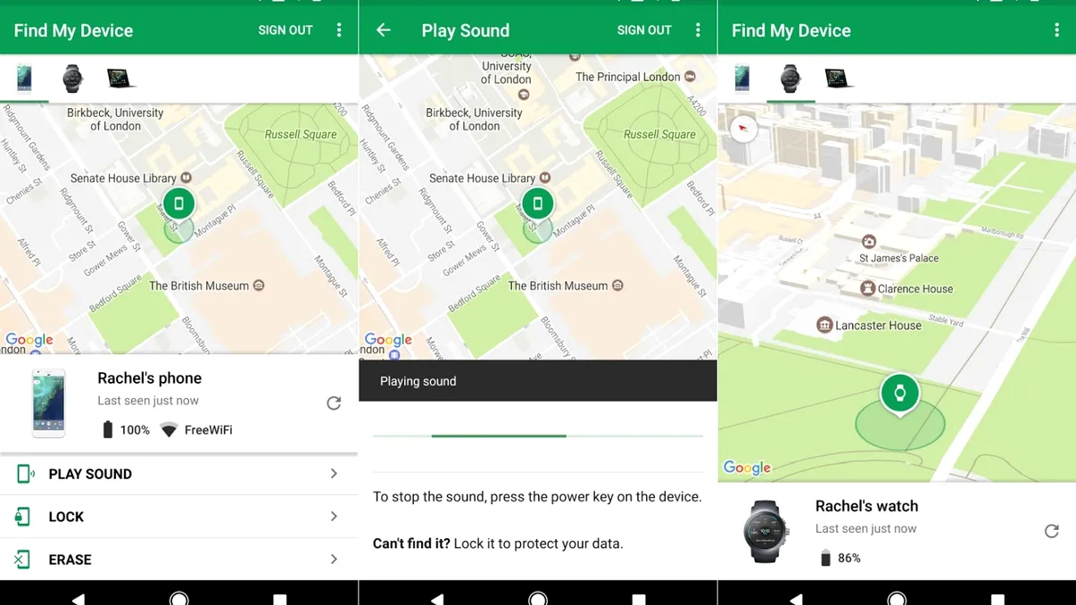 Find My Device sau cum găsești telefonul Android pierdut