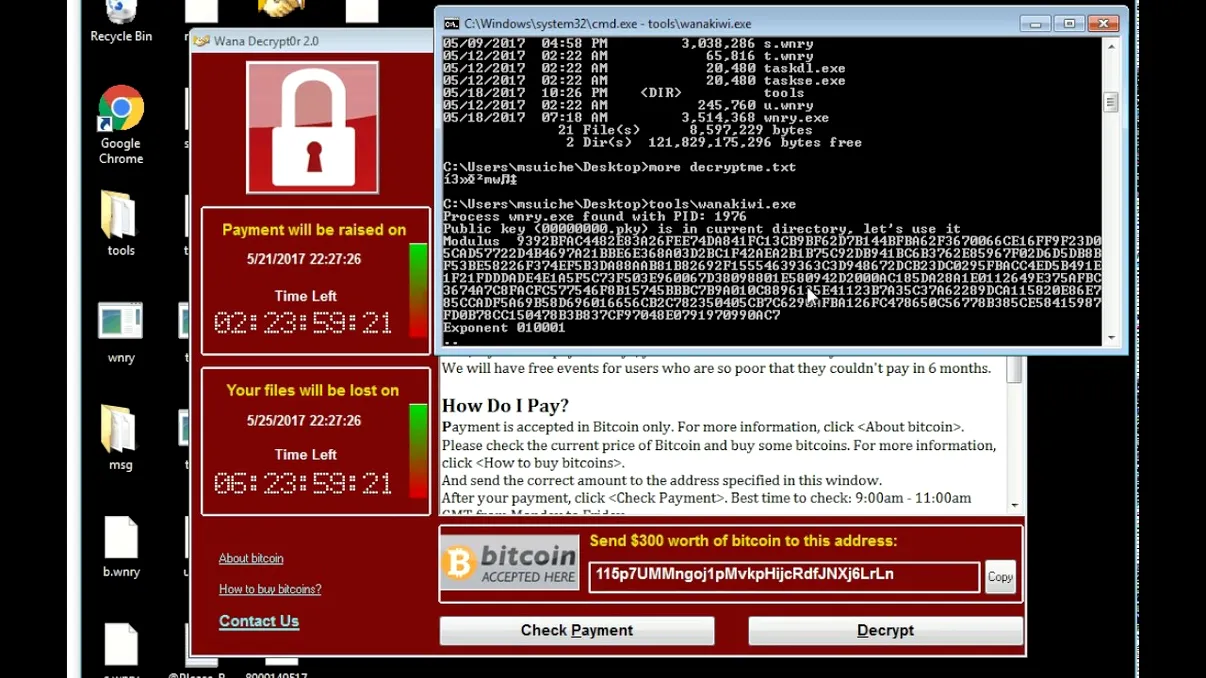 WannaCry: Această unealtă îți decriptează gratuit fișierele afectate