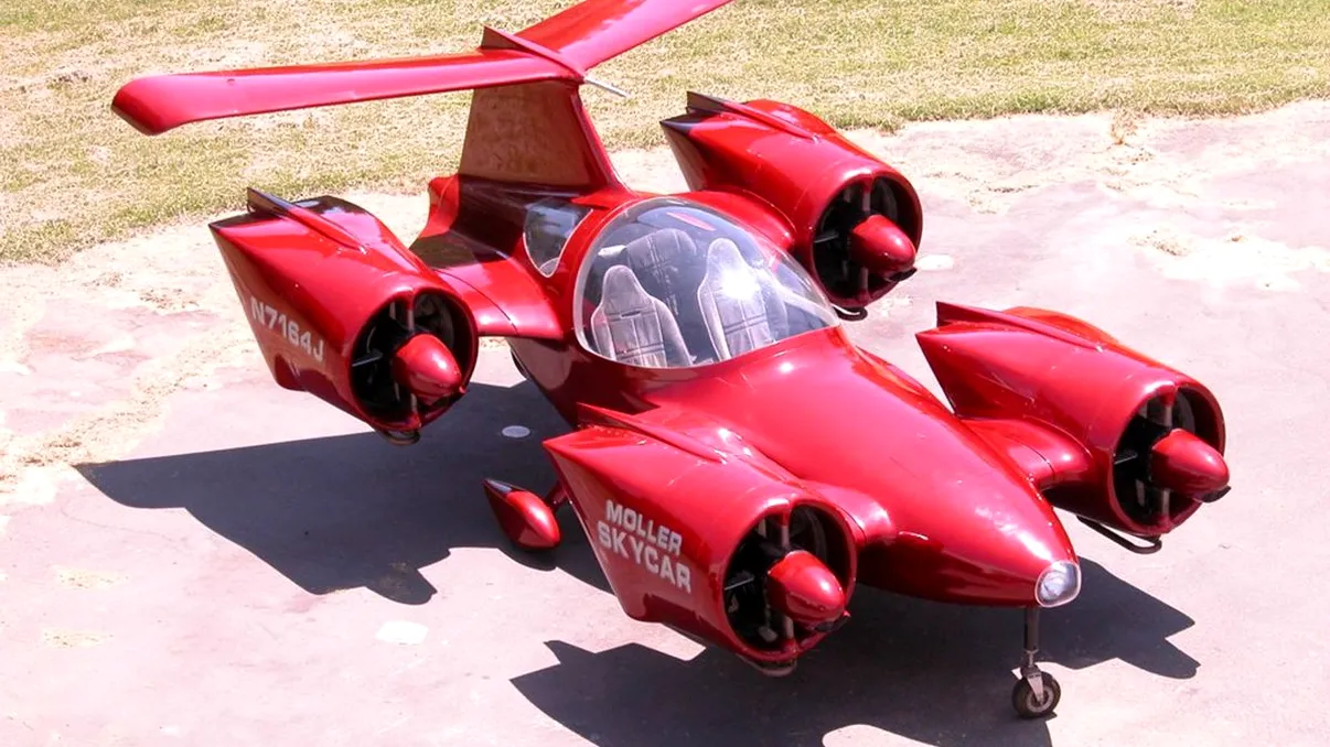 Prima mașină zburătoare din lume este de vânzare pentru o sumă uriașă