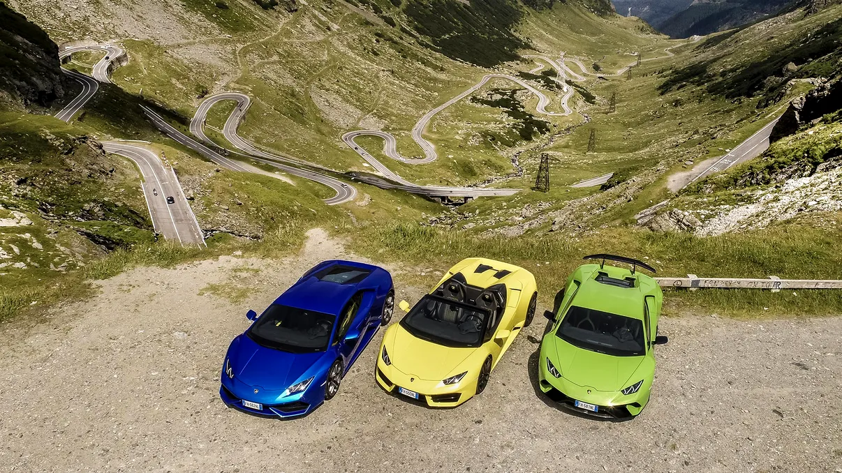 Noua reclamă Lamborghini îți reamintește cât de frumos e pe Transfăgărășan