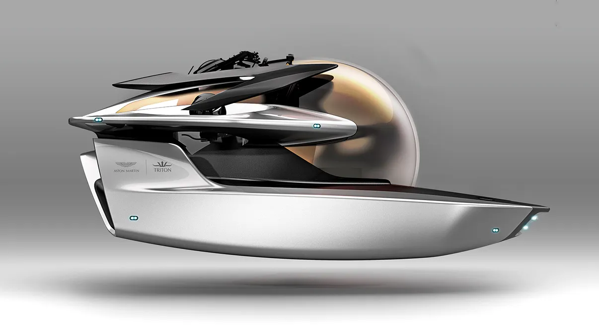 Aston Martin a lansat un submarin inspirat de James Bond