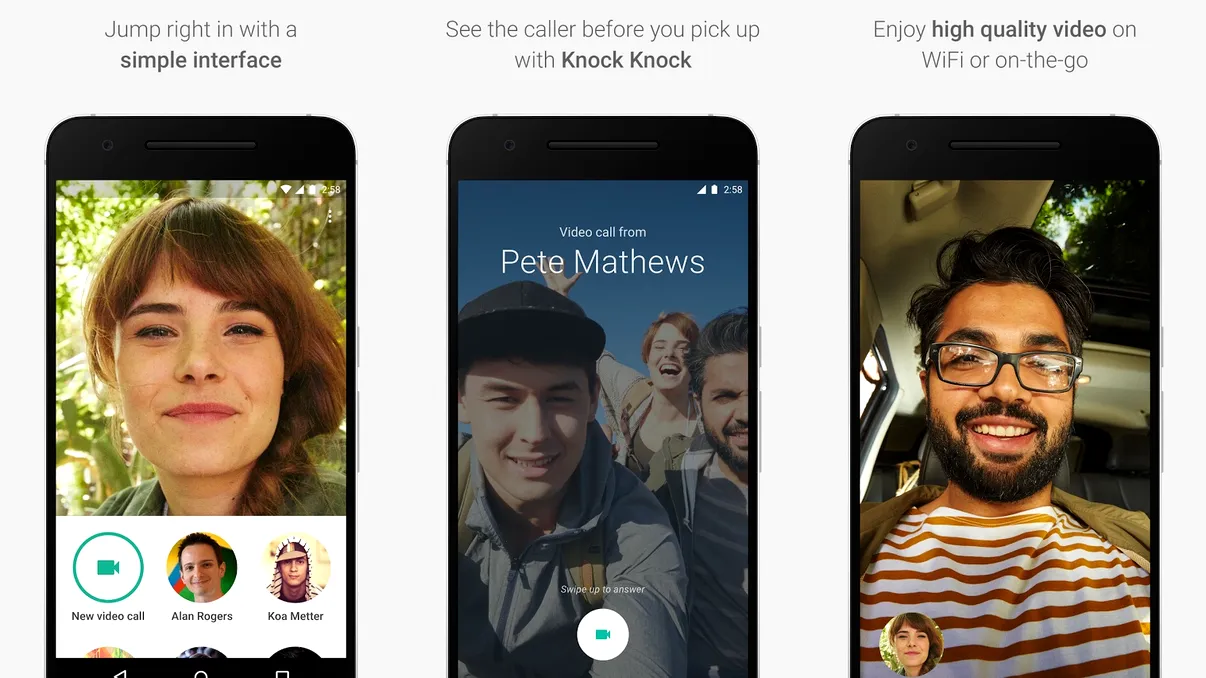 Google ”împrumută” de la Apple introducerea apelurilor video pe mobile