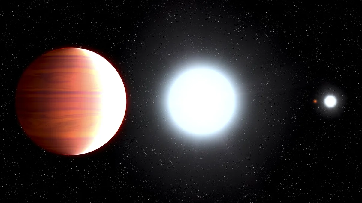 Hubble a descoperit o planetă unde ninge cu zăpadă metalică