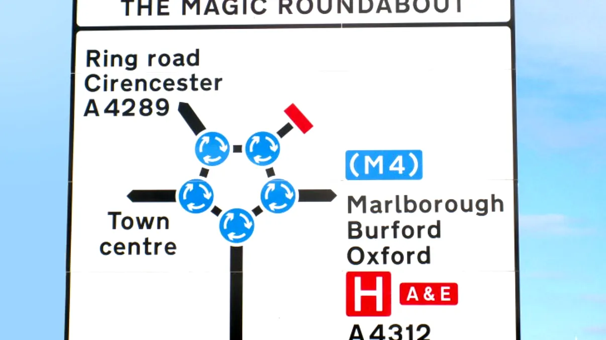 Cum arată una dintre cele mai complicate intersecții din Europa