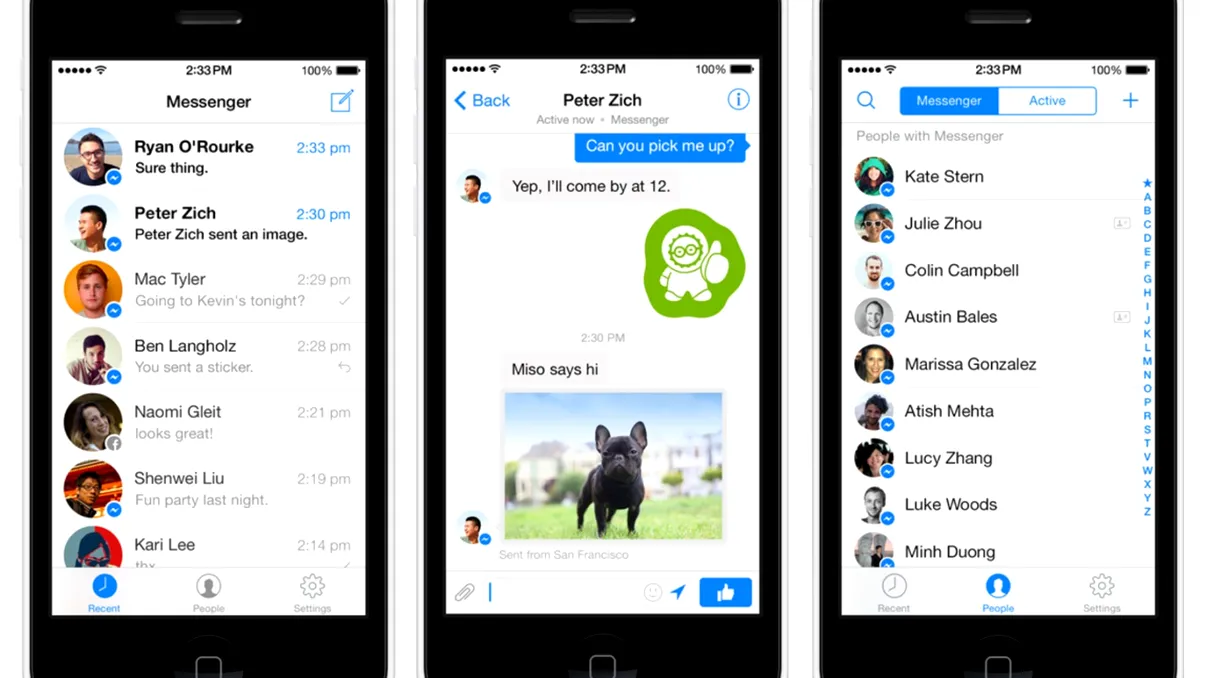 Facebook Messenger a frustrat utilizatorii de iPhone, din motive necunoscute