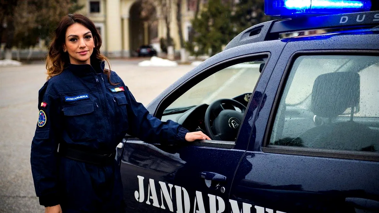 Jandarmeria aduce primăvara cu forța (sau așa se crede amuzantă)