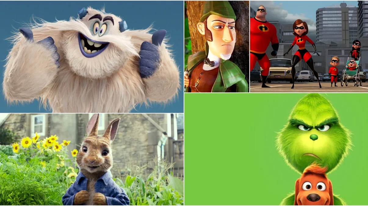 Filme de animație după care să fii cu ochii în patru în 2018
