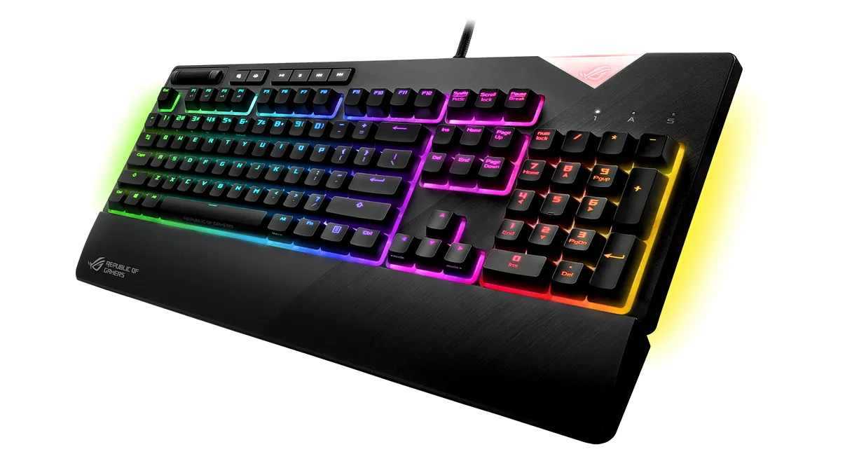 ASUS a lansat tastatura de gaming ROG Strix Flare