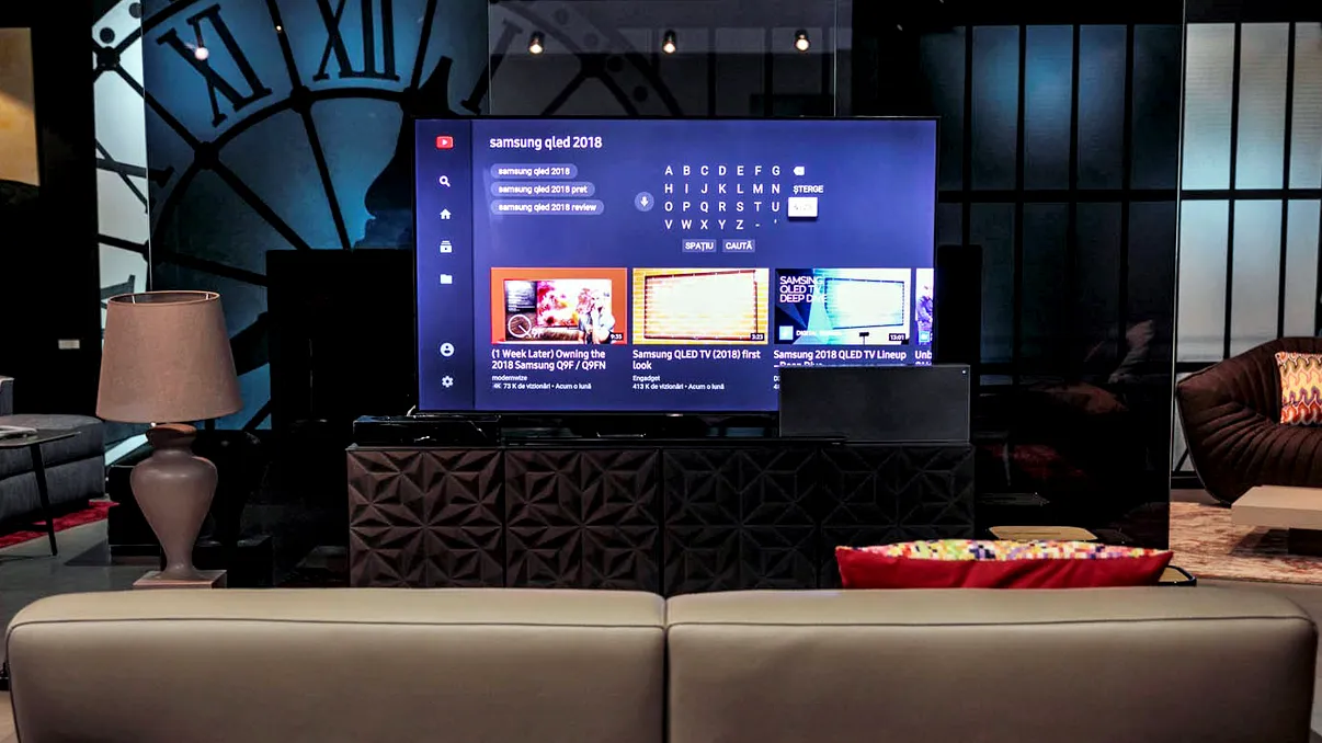 Reclama prin care Samsung îți cere să-ți închizi televizorul