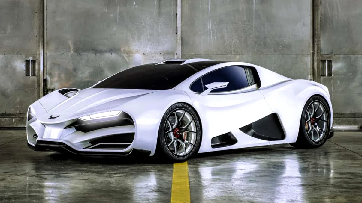 FOTO Mașina superbă care face de râs chiar și un Bugatti