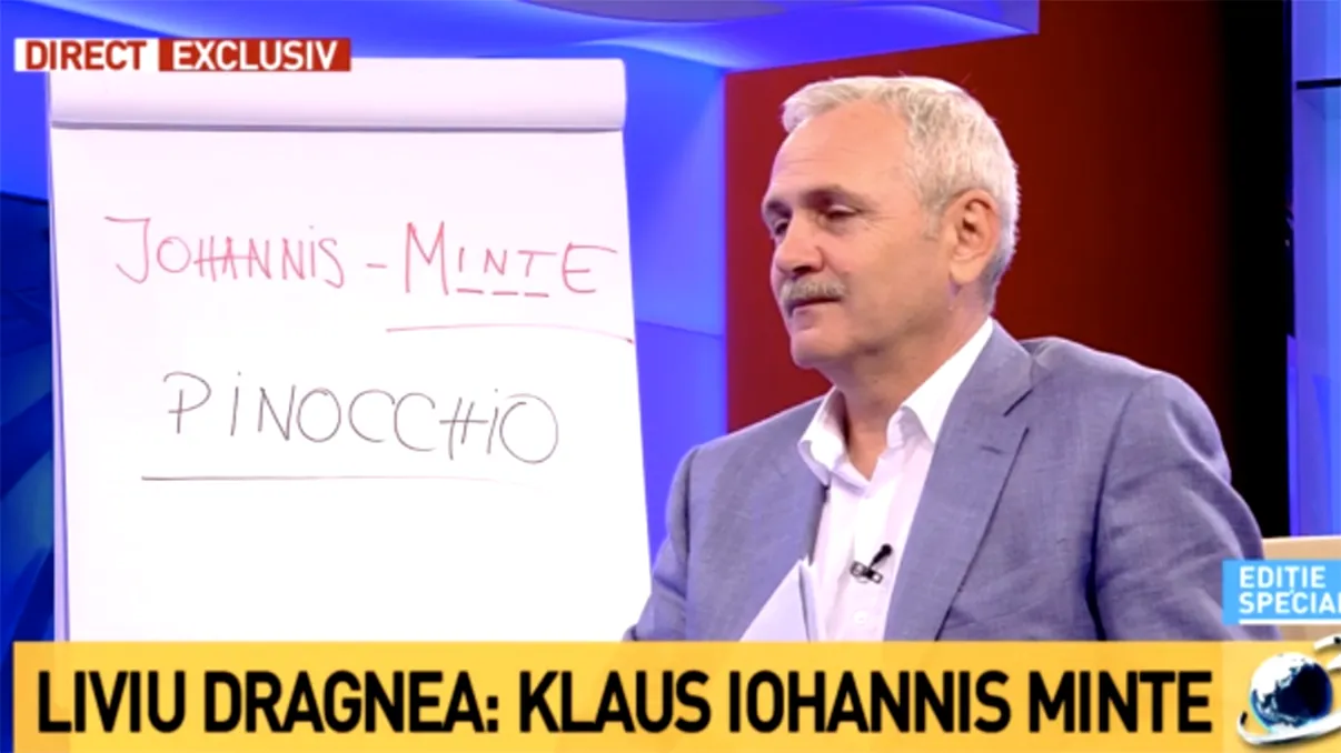 Ce a vrut Dragnea să spună cu mesajul „Johannis M___E”