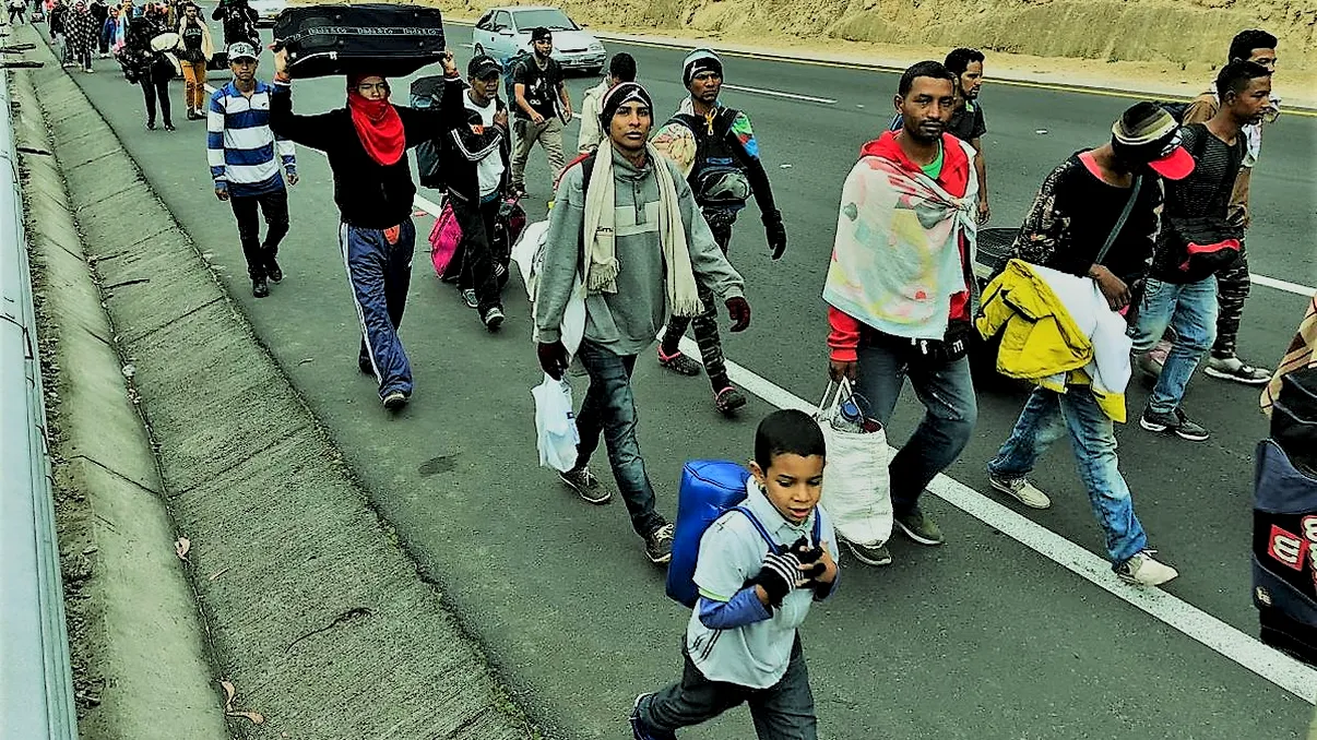 Imagini dramatice cu cel mai mare exod din istoria Americii Latine