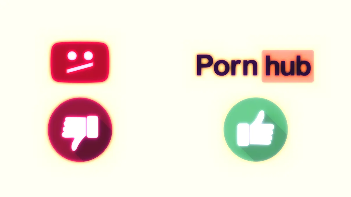 Trafic, frumos: Pornhub a avut creștere imensă când a picat YouTube