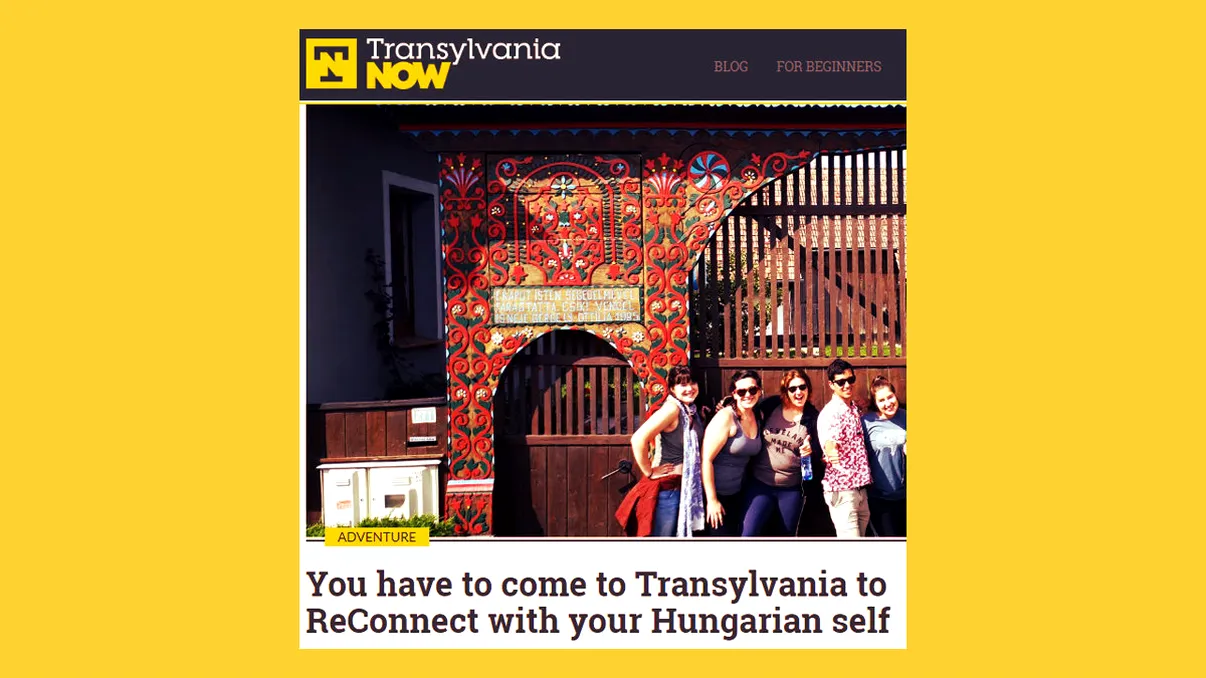 Site-ul de propagandă al UDMR prin care prezintă Transilvania străinilor