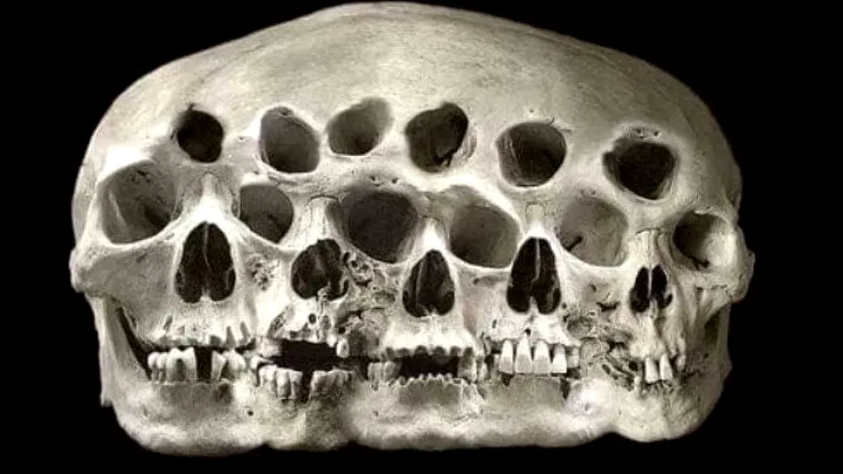 Cel mai bizar craniu din lume are o poveste și nu-i chiar ca pe internet