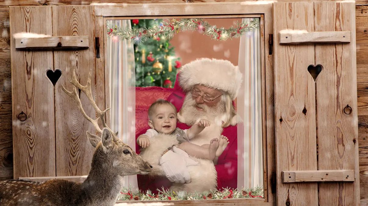 Fotografiile de Crăciun care aduc magia în viața copiilor bolnavi