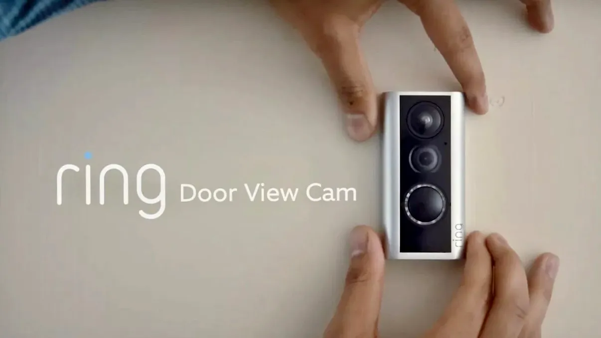 Ring Door View Cam este interfonul smart cu sonerie care nu are nevoie de fire