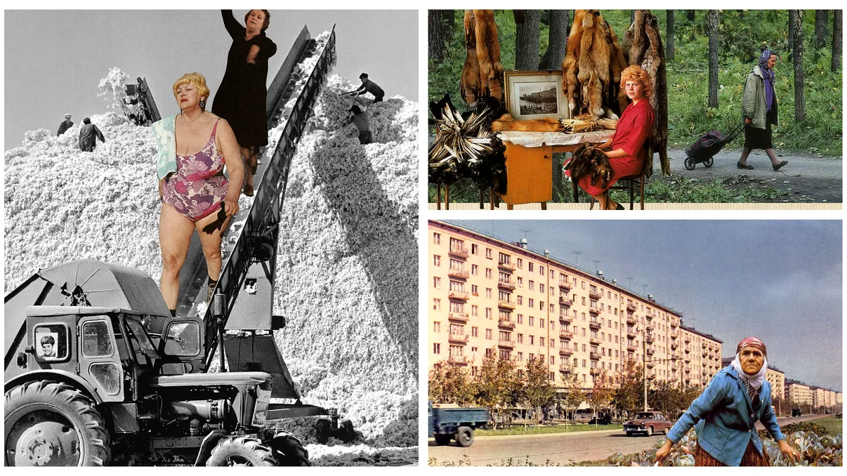 Cele mai tari colaje cu viața din Rusia comunistă