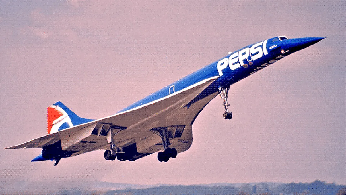 Vopseaua care a făcut avionul supersonic Concorde să zboare mai lent