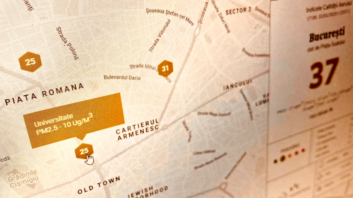 Cum afli cât de poluat e aerul pe care îl respiri zilnic în România