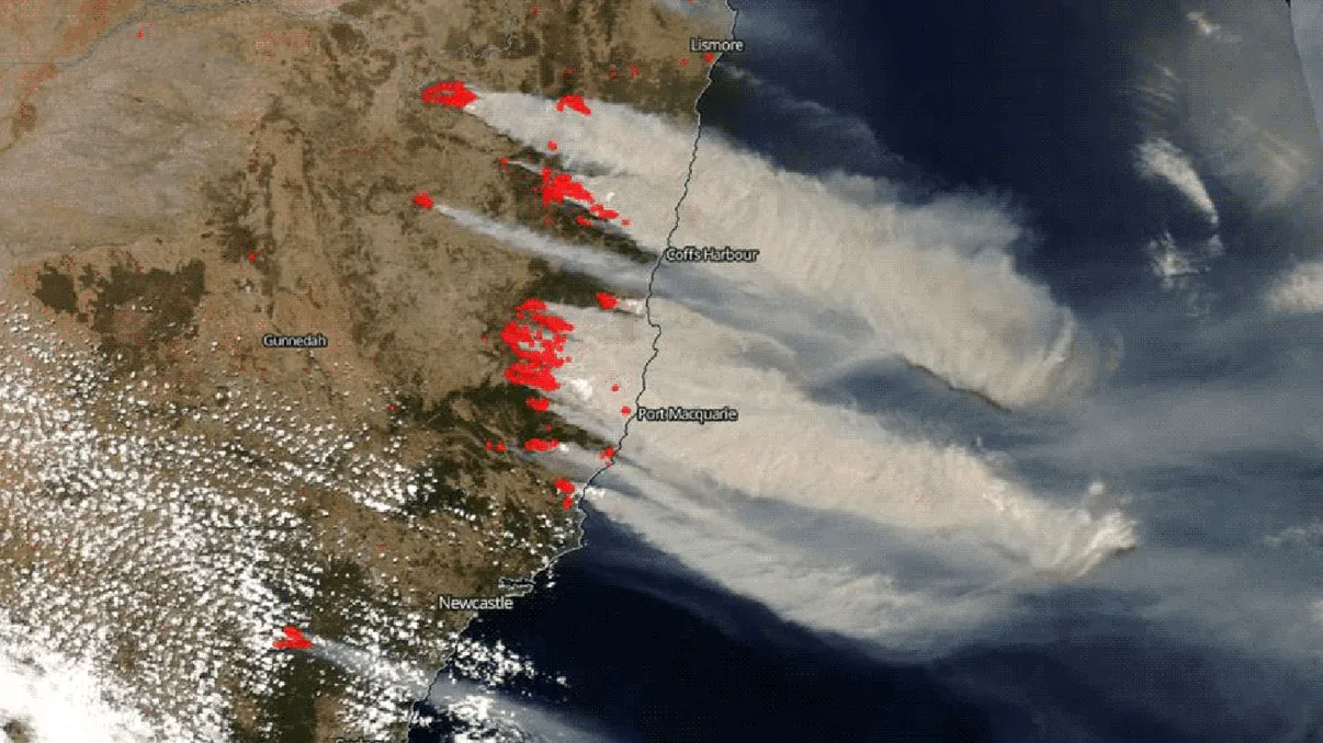 Anunț NASA: Cum va afecta fumul din Australia toată planeta, inclusiv România
