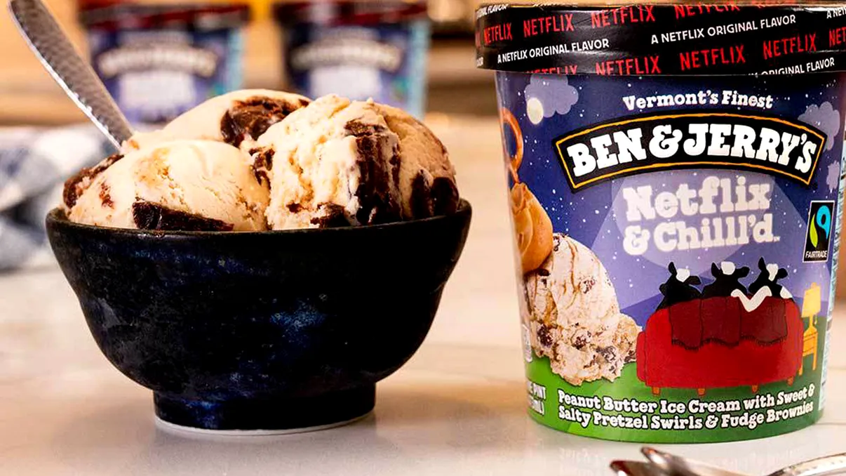 Înghețata cu gust Netflix & Chill'd: cât de 