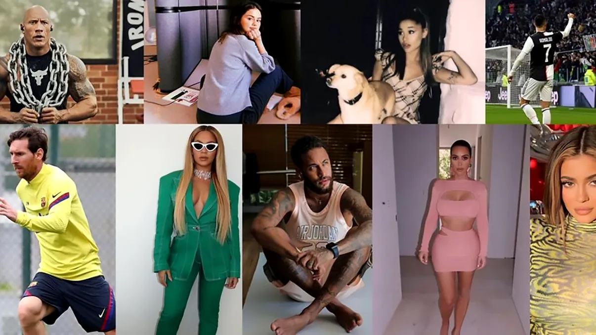 Top 10 cele mai populare conturi de Instagram: nu bănuiești cine ocupă prima poziție