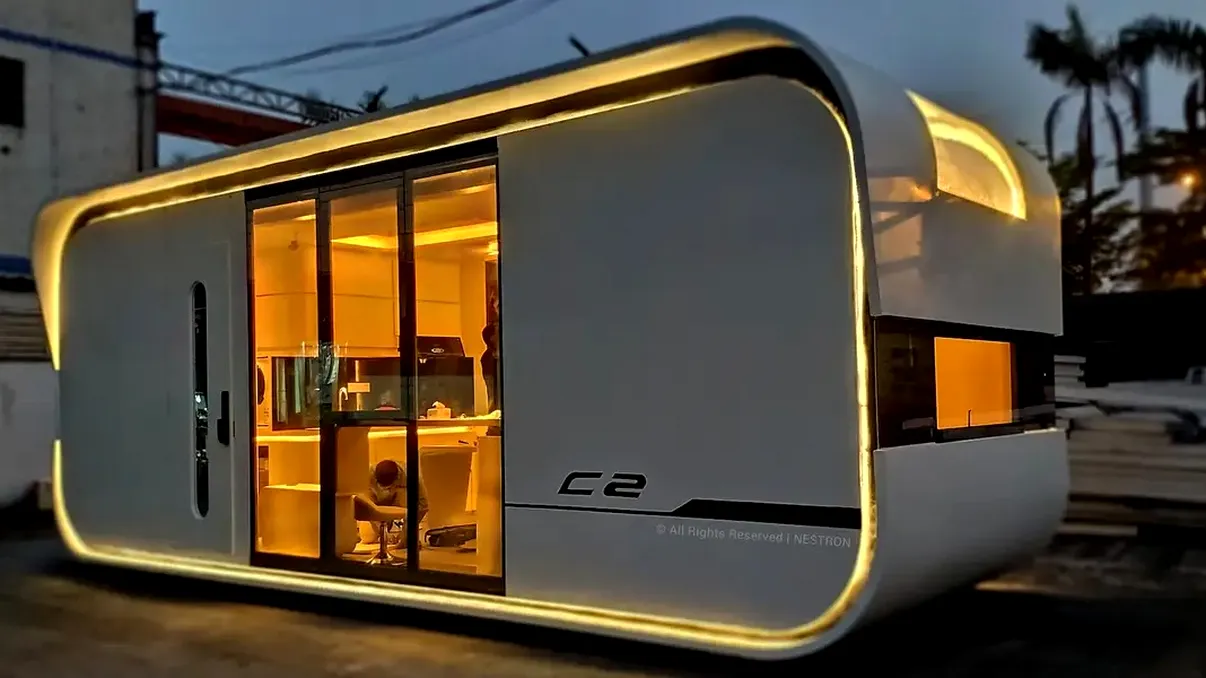 Cea mai mare casă mică arată impresionant și se livrează asamblată