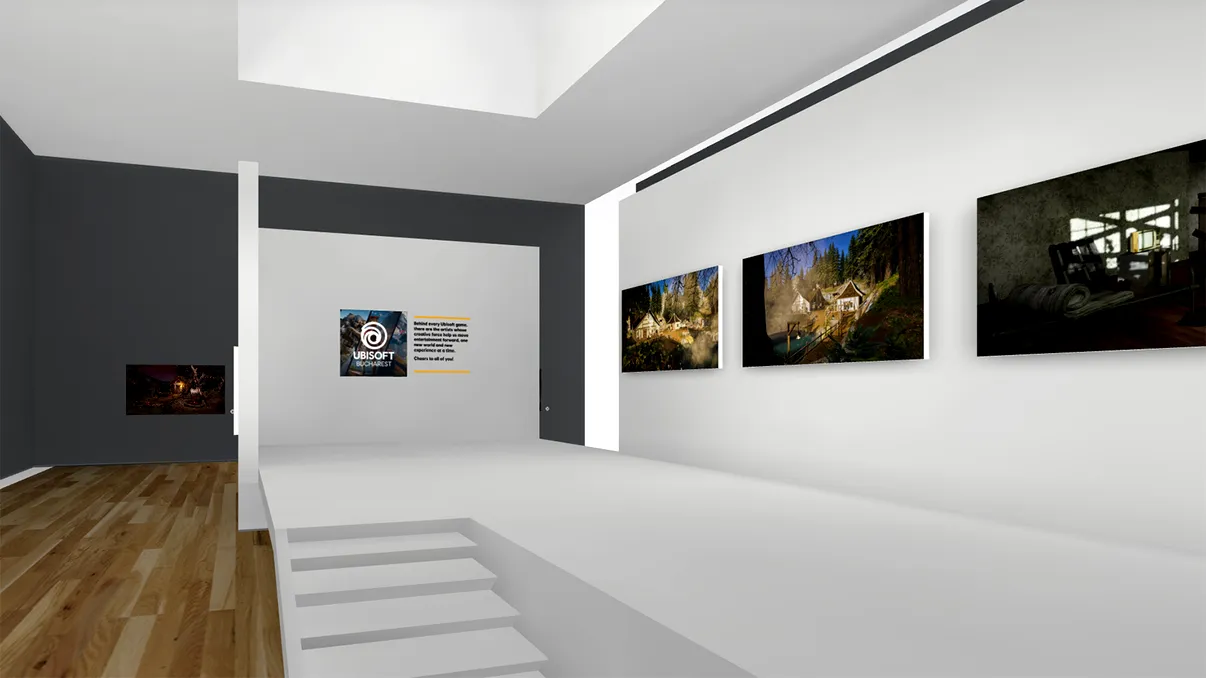 Galeria virtuală creată în România cu tehnici din producția jocurilor video