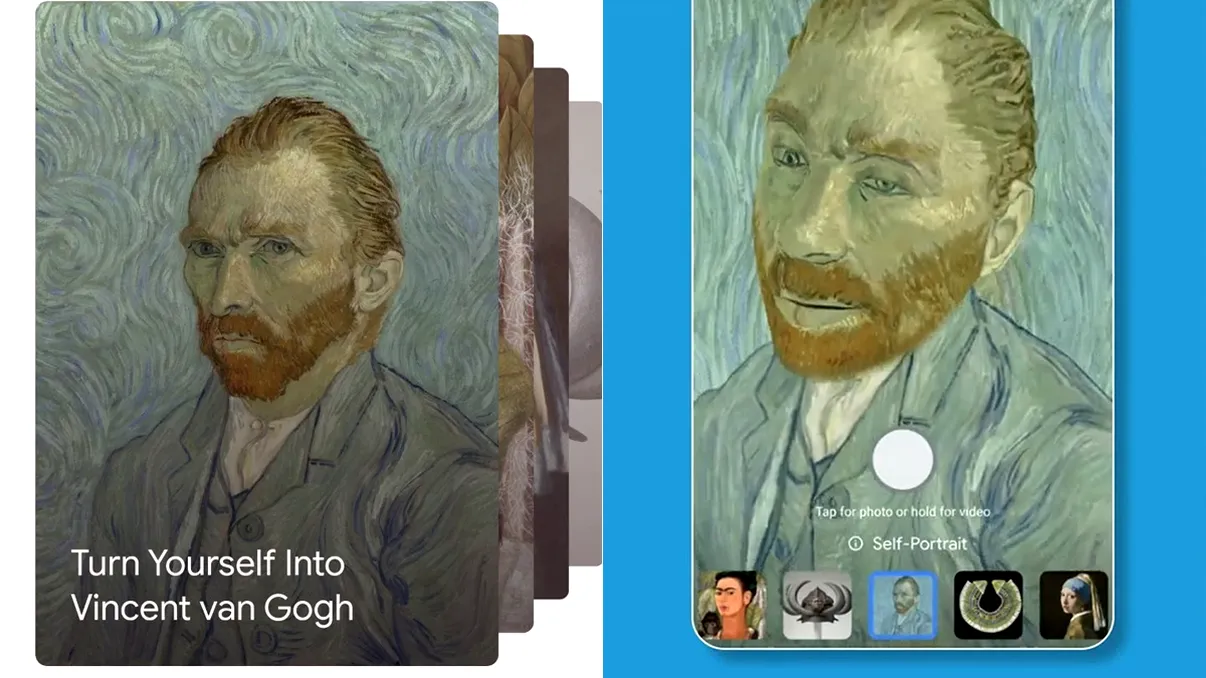 Cum îți transformi fața într-un Van Gogh: cea mai interesantă aplicație de filtre vine de la Google