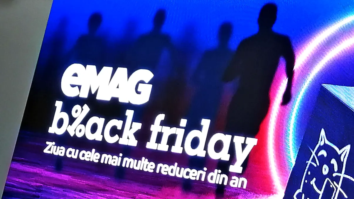Buget record de Black Friday: cât cheltuie românii la eMAG și alte magazine în 2020