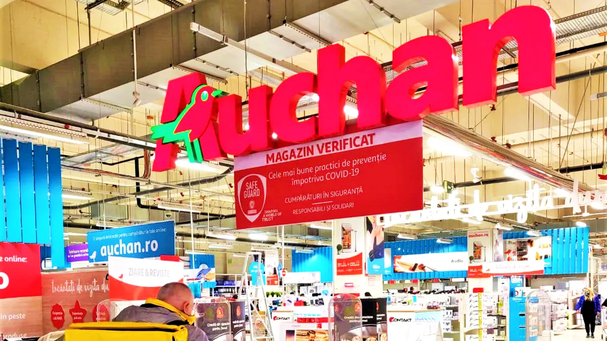 Auchan face anunțul zilei pentru toți românii: e vorba de peste 4.000 de produse în 18 orașe