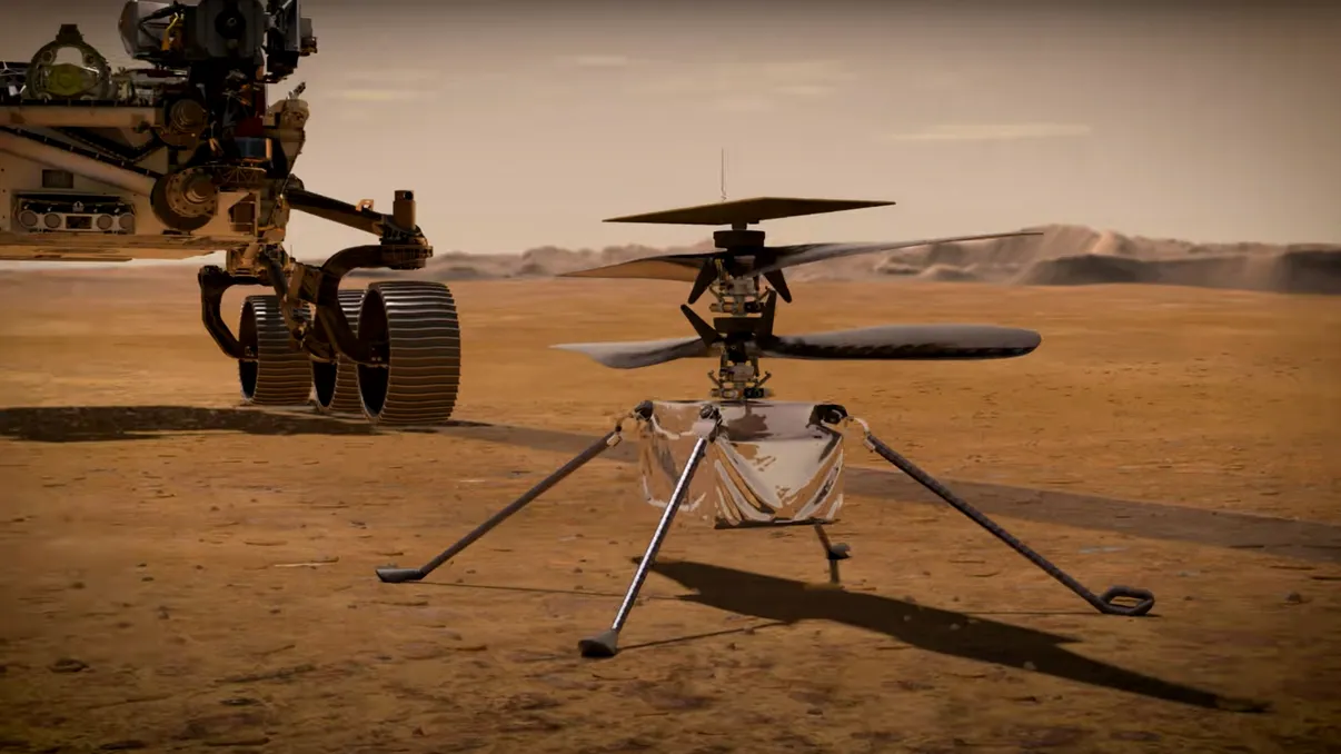 Elicopterul Ingenuity al NASA a zburat pentru a doua oară pe suprafața marțiană. Detaliul spectaculos surprins de camerele de pe Marte