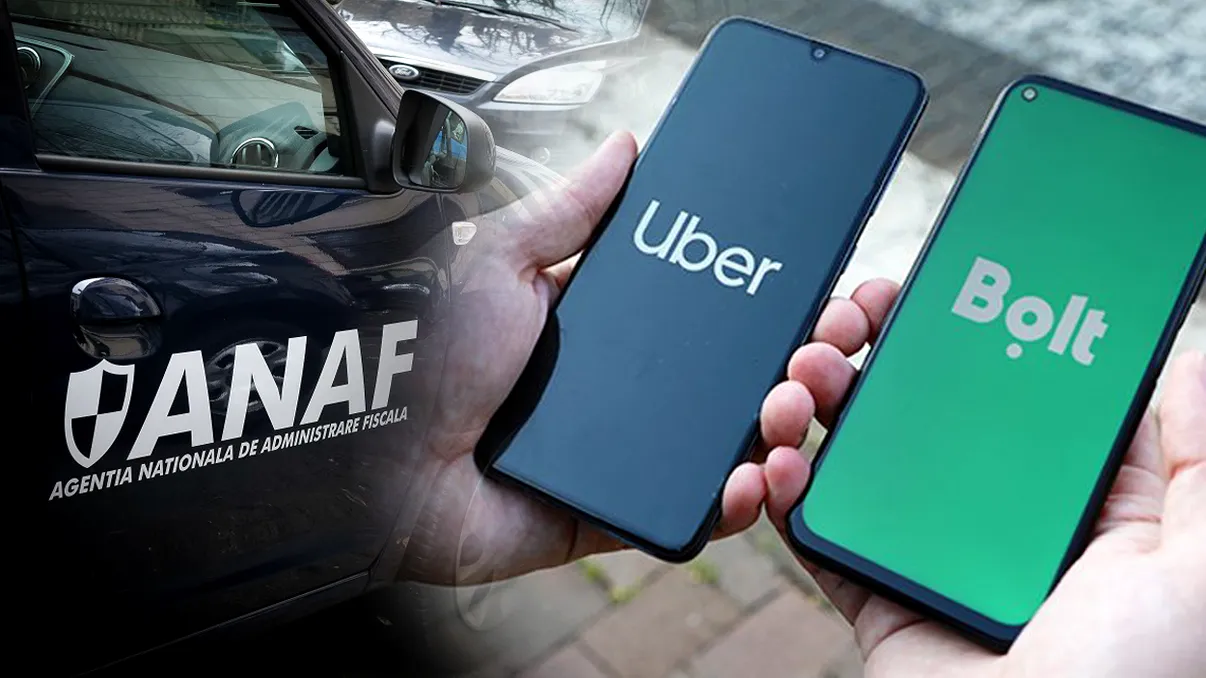 Se pregătește terenul pentru ca ANAF să pună tunurile pe Uber și Bolt? Ce a anunțat Fiscul