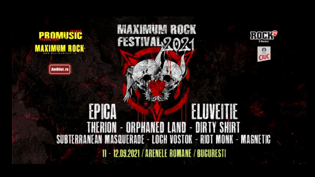 Maximum Rock Festival se întoarce: unde-ți poți vedea artiștii preferați anul acesta