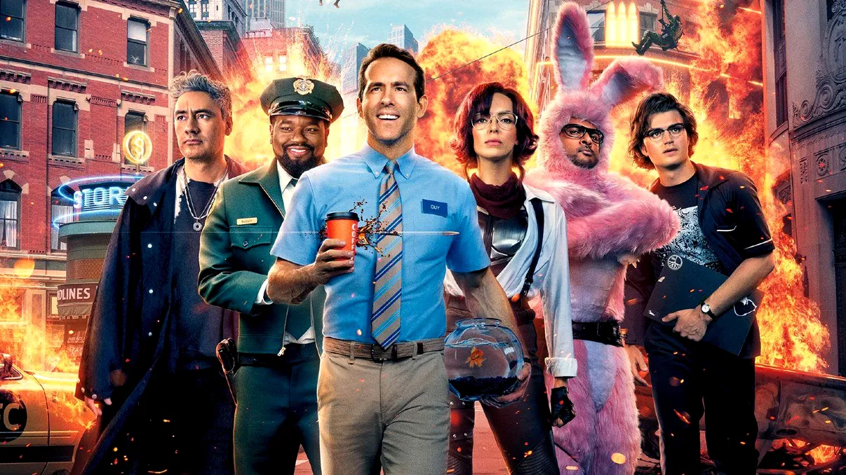 De ce se înghesuie românii la Free Guy, noua comedie cu Ryan Reynolds
