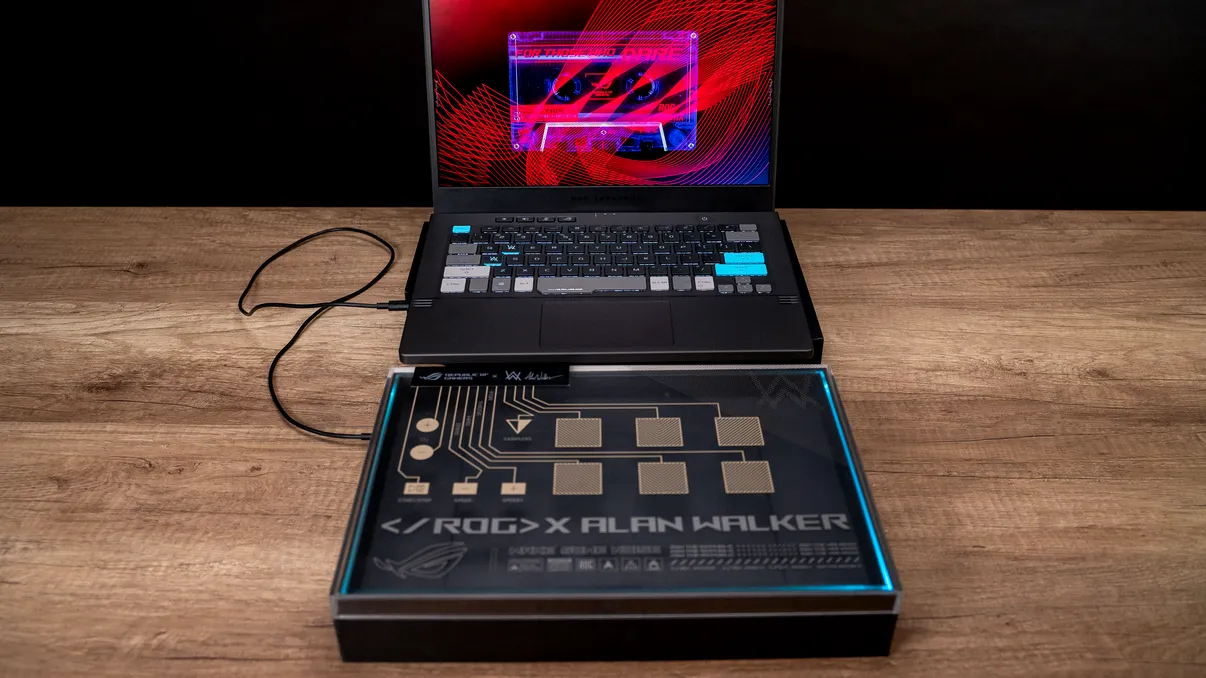 ROG Zephyrus G14 Alan Walker Edition: muzică pretutindeni