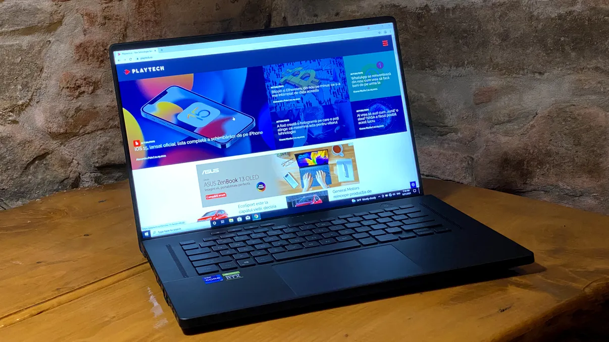 REVIEW ASUS Zephyrus M16 – cam așa ar trebui să fie un laptop de gaming în 2021