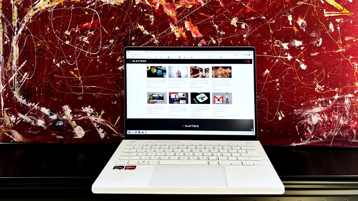 REVIEW ASUS ROG Zephyrus G14 - laptopul de gaming cu AMD și Radeon care trece ca accesoriu de fashion